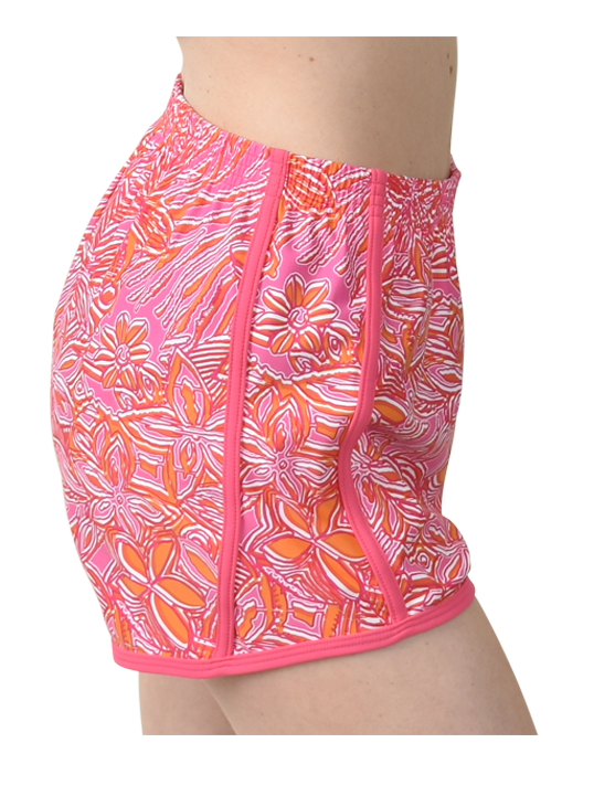 Kinetic Shorts - Flamingo Crush