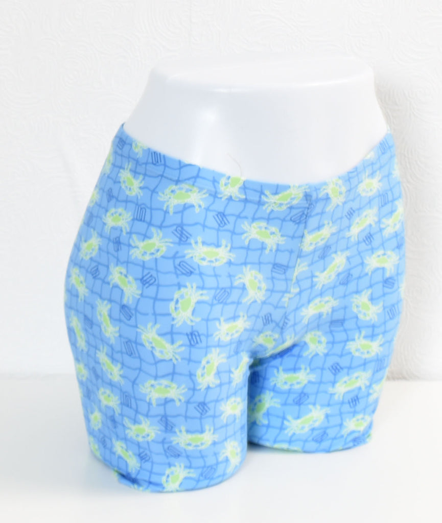 Compression Shorts- Lime Crab
