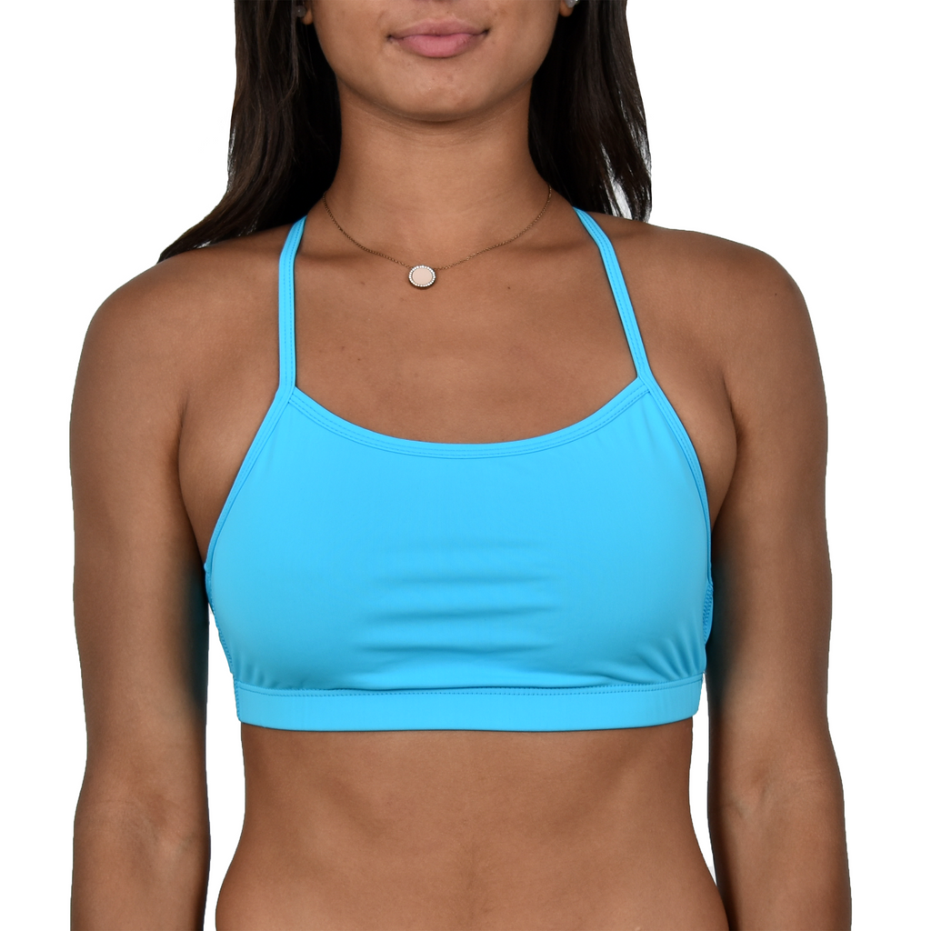 Cami Sports Bra in Turquoise