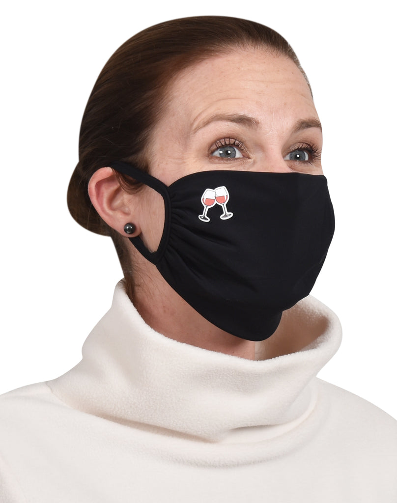 Wine Glasses Masks